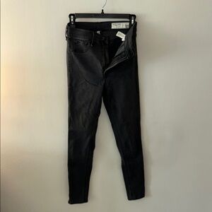 Rag & Bone Black Skinny Jeans Stretch Denim